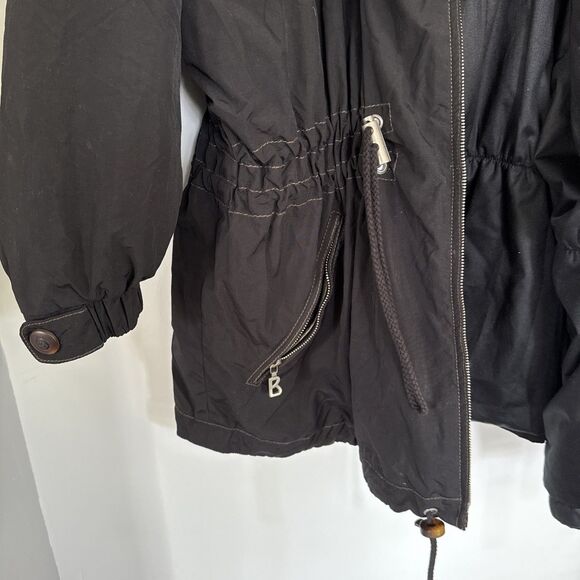 Bogner Ski Coat ?Vintage Women's Size 16 MADE IN USA Black EUC Many snaps/zip - Picture 4 of 14